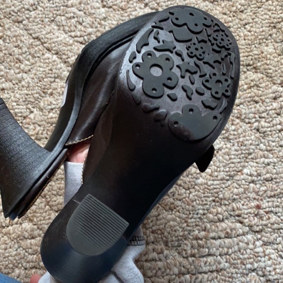 Vintage Y2K Chunky Heels Mudd Brown Leather 7.5 - Picture 6 of 7